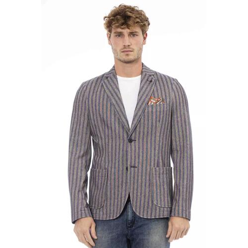 Classic Button Closure Jacket with Front Pockets 50 IT Men - Main Image