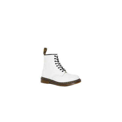 Dr Martens Women's White Leather Boot - 38 EU - Main Image