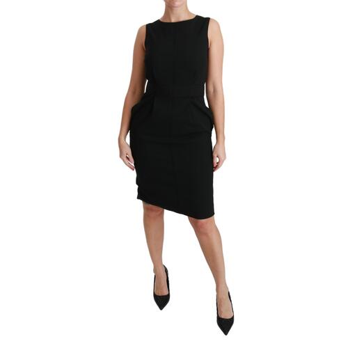 Gorgeous Authentic Dolce & Gabbana Sheath Dress with Logo Details 50 IT Women - Main Image
