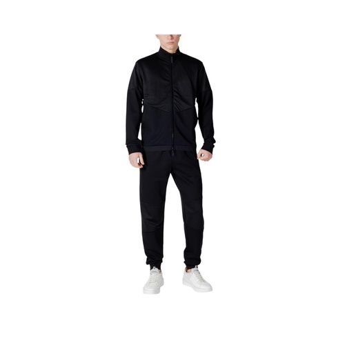 EA7 Emporio Armani Men's Black Cotton Sweatsuit - 48 IT - Main Image