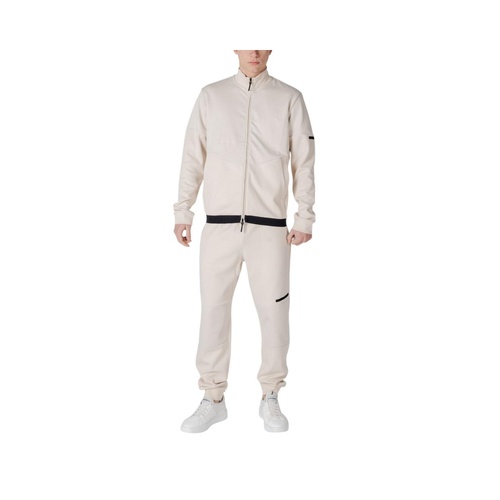 EA7 Emporio Armani Men's Beige Cotton Sweatsuit - 48 IT - Main Image