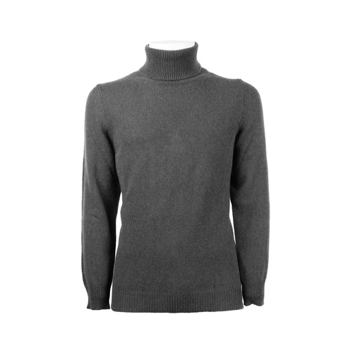 Emilio Romanelli Men's Gray Cashmere Sweater - M - Main Image
