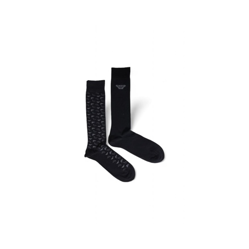 Emporio Armani Underwear Men's Black Cotton Sock - One Size - Main Image