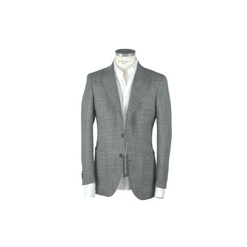 Deconstructed 2-Button Slim Fit Drop 7 Jacket 48 IT Men - Main Image