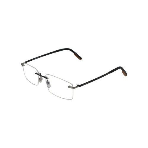 Ermenegildo Zegna Men's Gray  Optical Frames - One Size - Main Image