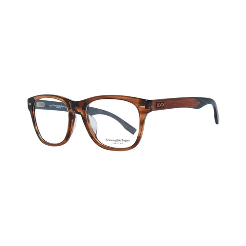 Ermenegildo Zegna Men's Brown  Optical Frames - One Size - Main Image