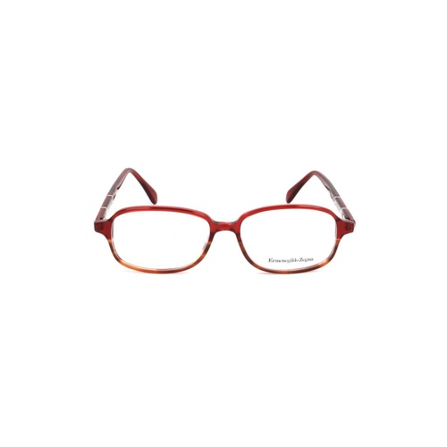 Ermenegildo Zegna Unisex's Red Plastic Frames - One Size - Main Image