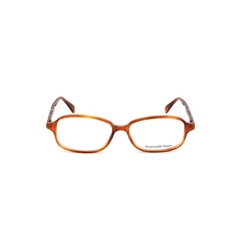 Ermenegildo Zegna Unisex's Brown Plastic Frames - One Size - Main Image