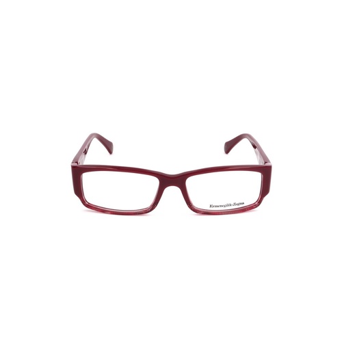 Ermenegildo Zegna Unisex's Red Plastic Frames - One Size - Main Image