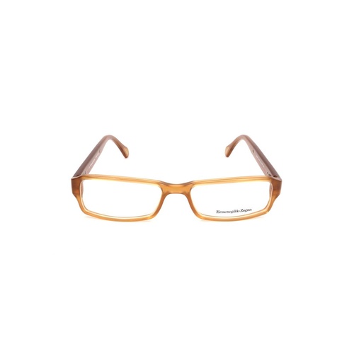 Ermenegildo Zegna Men's Brown Plastic Frames - One Size - Main Image