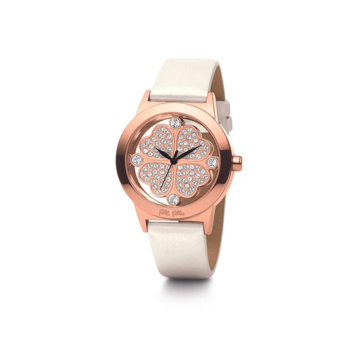 Folli Follie Women's White Leather Watch - One Size - Main Image