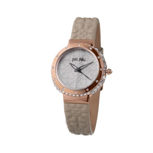 Folli Follie Women's Gray Leather Watch - One Size - Main Image
