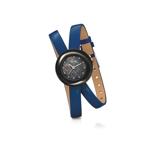 Folli Follie Women's Blue Leather Watch - One Size - Main Image