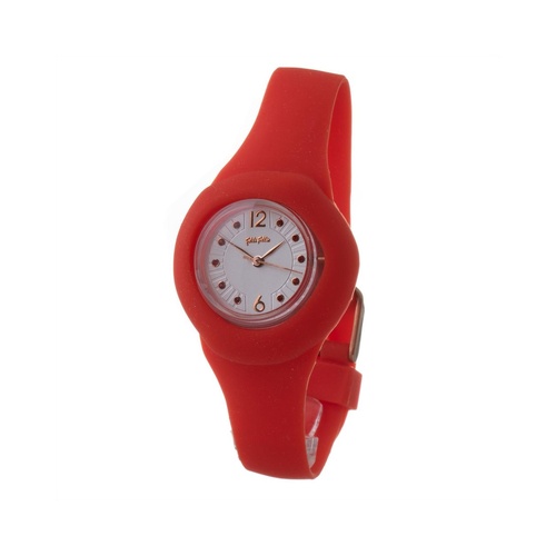 Folli Follie Women's Red Silicone Watch - One Size - Main Image