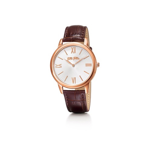 Folli Follie Women's Brown Leather Watch - One Size - Main Image