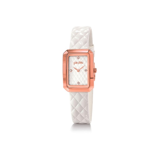 Folli Follie Women's White Leather Watch - One Size - Main Image