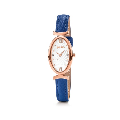 Folli Follie Women's Blue Leather Watch - One Size - Main Image