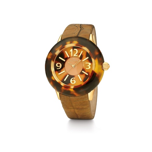 Folli Follie Women's Brown Leather Watch - One Size - Main Image