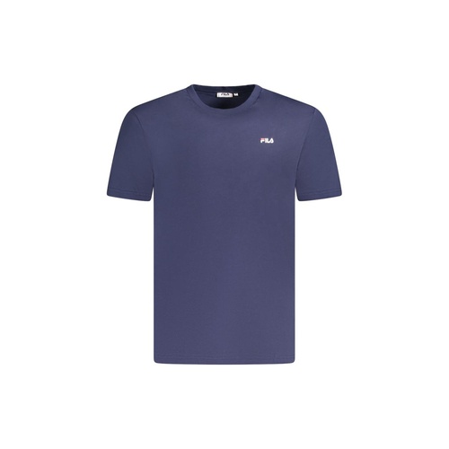 Fila Men's Blue Cotton  T-Shirt - 2XL - Main Image