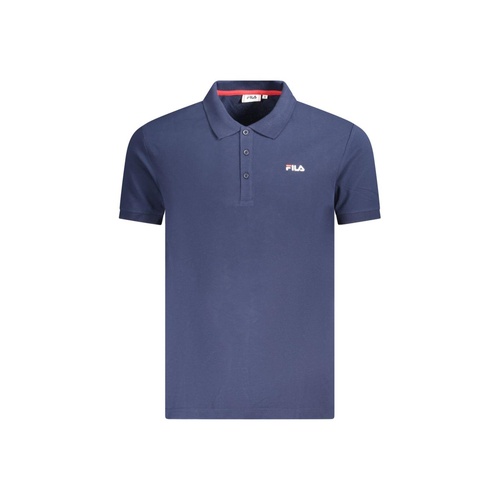 Fila Men's Blue Cotton  Polo Shirt - XL - Main Image