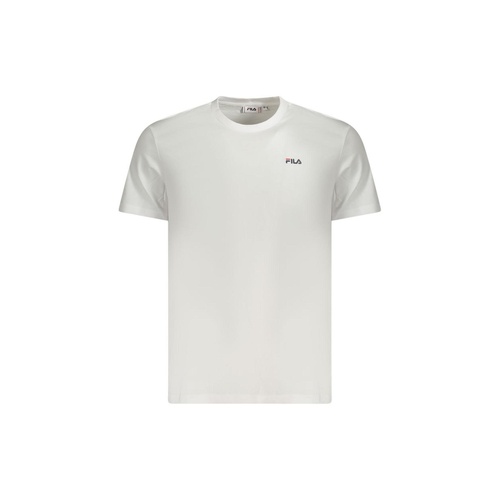 Fila Men's White Cotton  T-Shirt - XL - Main Image