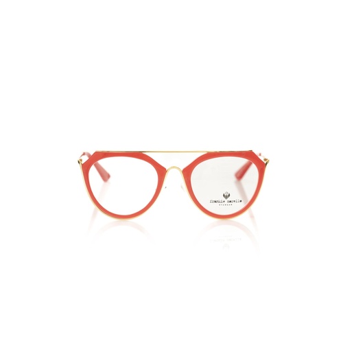 Frankie Morello Women's Aviator Coral Profile Chic Eyeglasses - One Size - Main Image