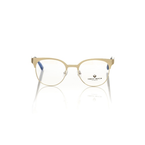 Frankie Morello Women's Geometric Chic Clubmaster Eyeglasses - One Size - Main Image