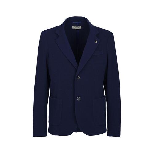 Fred Mello Men's Blue Cotton Blazer - L - Main Image