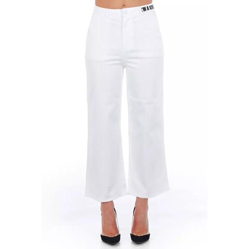 High Waist Cropped Trousers with Multipockets 40 IT Women - Main Image