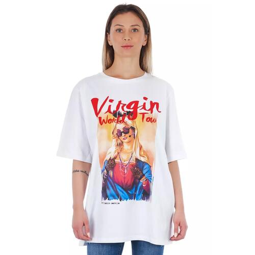 Oversized Print T-Shirt S Women - Main Image