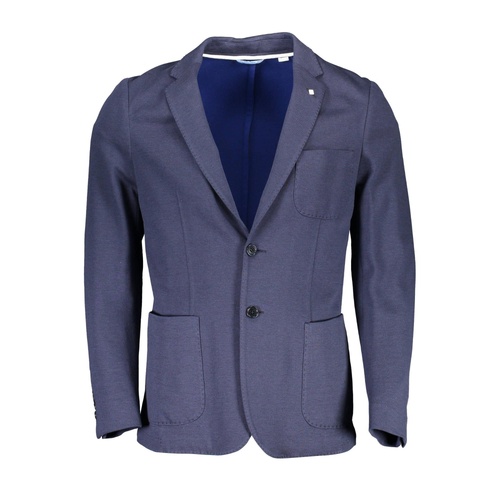 Gant Men's Blue Cotton Jacket - 48 IT - Main Image