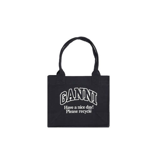 Ganni Women's Cotton Tote Bag - One Size - Main Image