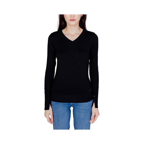 Guess Women's Black Cotton Tops & T-Shirt - 38 IT - Main Image