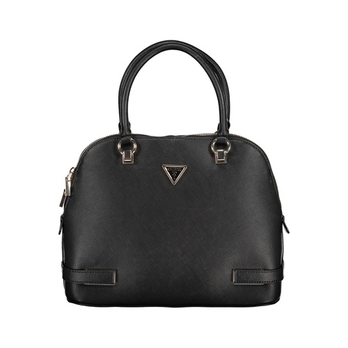 Guess Jeans Women's Chic Black Guess Handbag with Contrasting Details - One Size - Main Image