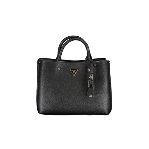Guess Jeans Women's Black Polyethylene Handbag - One Size - Main Image
