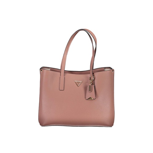 Guess Jeans Women's Pink Polyethylene Handbag - One Size - Main Image