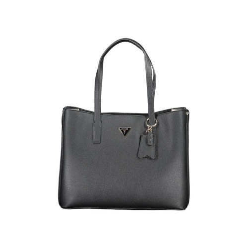 Guess Jeans Women's Black Polyethylene Handbag - One Size - Main Image