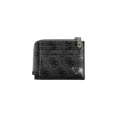 Guess Jeans Men's Black Leather Wallet - One Size - Main Image
