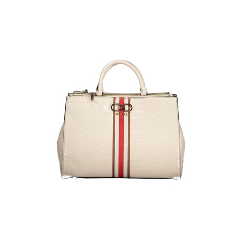 Guess Jeans Women's Beige Polyethylene Handbag - One Size - Main Image