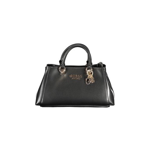 Guess Jeans Women's Black Polyethylene Handbag - One Size - Main Image