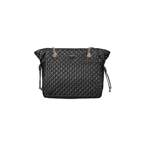 Guess Jeans Women's Black Polyethylene Handbag - One Size - Main Image
