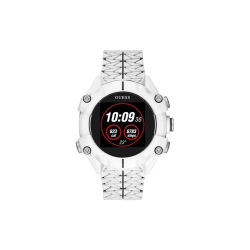 Guess Men's White Resin Watch - One Size - Main Image