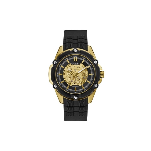 Guess Men's Black Resin Watch - One Size - Main Image