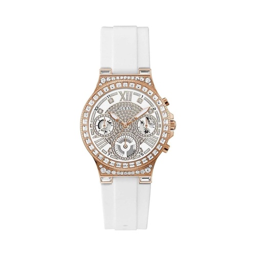 Guess Women's White Silicone Watch - One Size - Main Image