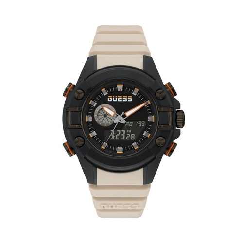 Guess Men's Beige Resin Watch - One Size - Main Image