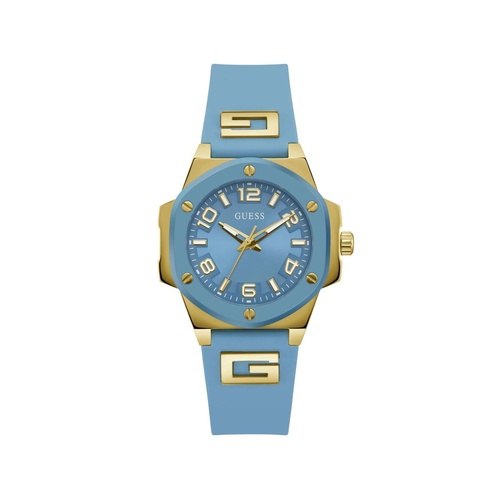 Guess Women's Blue Silicone Watch - One Size - Main Image