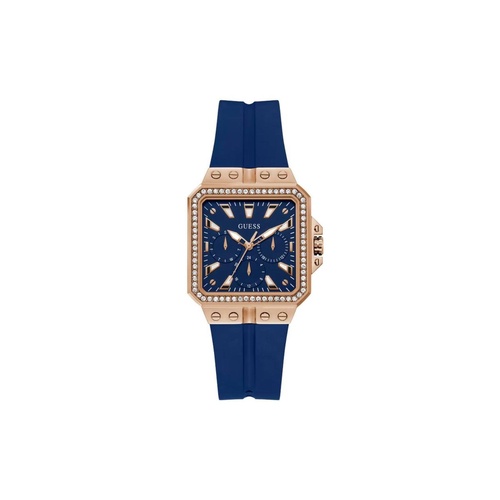 Guess Women's Purple Silicone Watch - One Size - Main Image