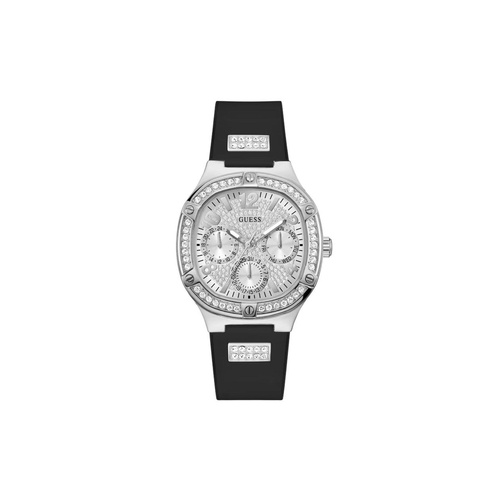 Guess Women's Black Silicone Watch - One Size - Main Image