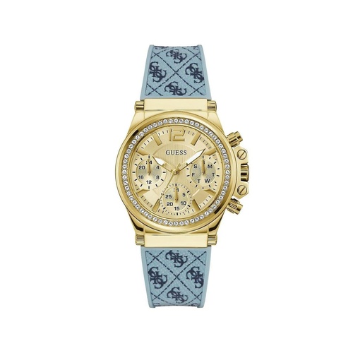 Guess Women's Blue Silicone Watch - One Size - Main Image