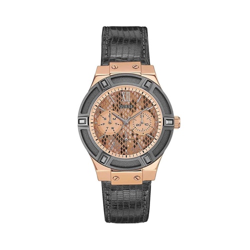 Guess Women's Gray Leather Watch - One Size - Main Image